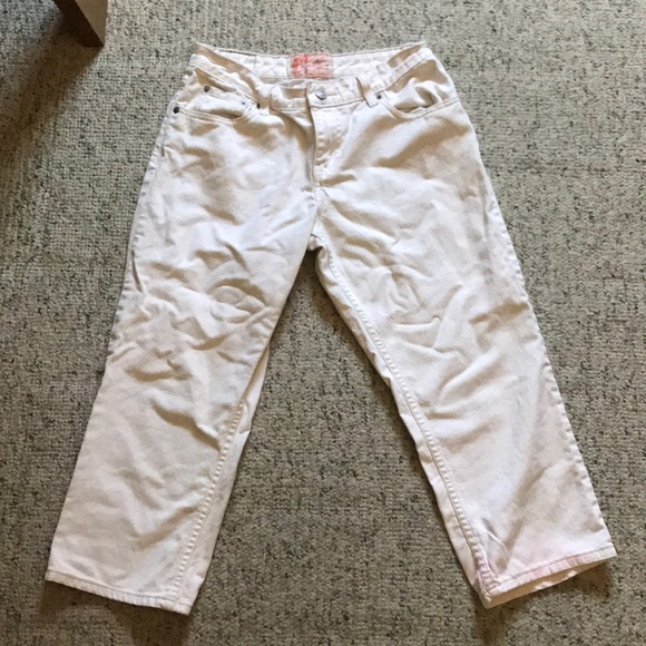 Levi's Denim - Stretch Levi Strauss Signature White Capris